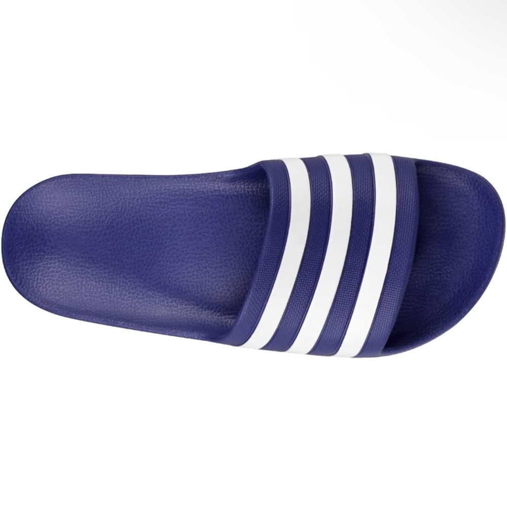 Periwinkle Adidas Womans Slides